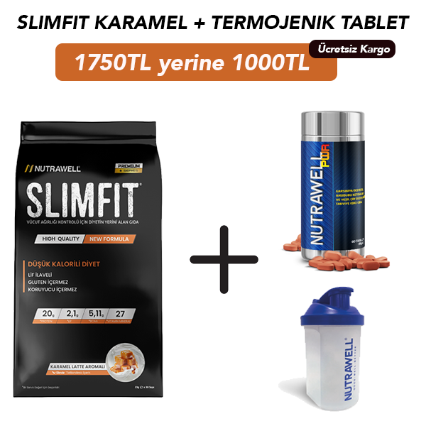 SLIMFIT Karamel+PWR+Shaker