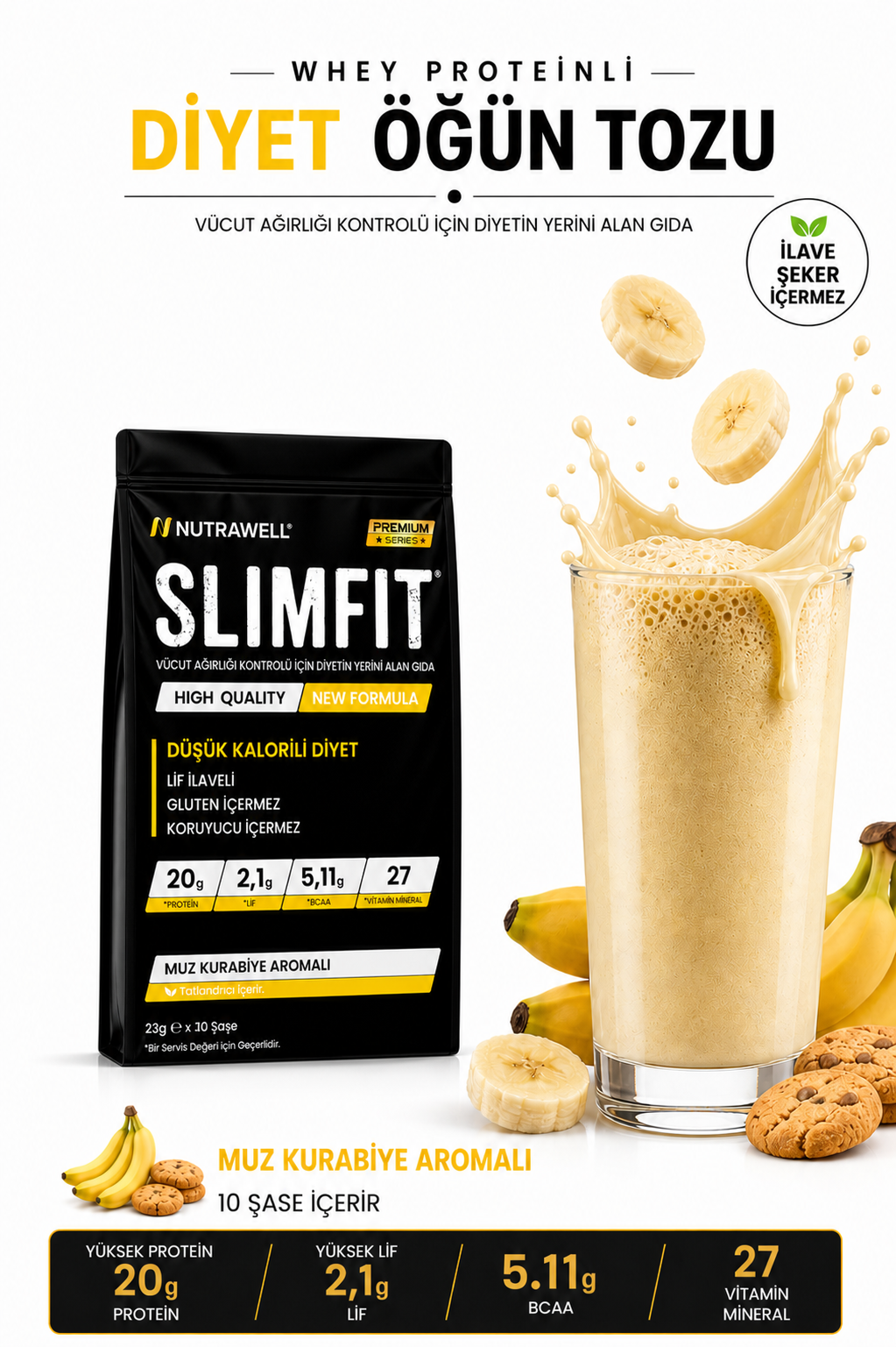 SLIMFIT Muzlu 10lu