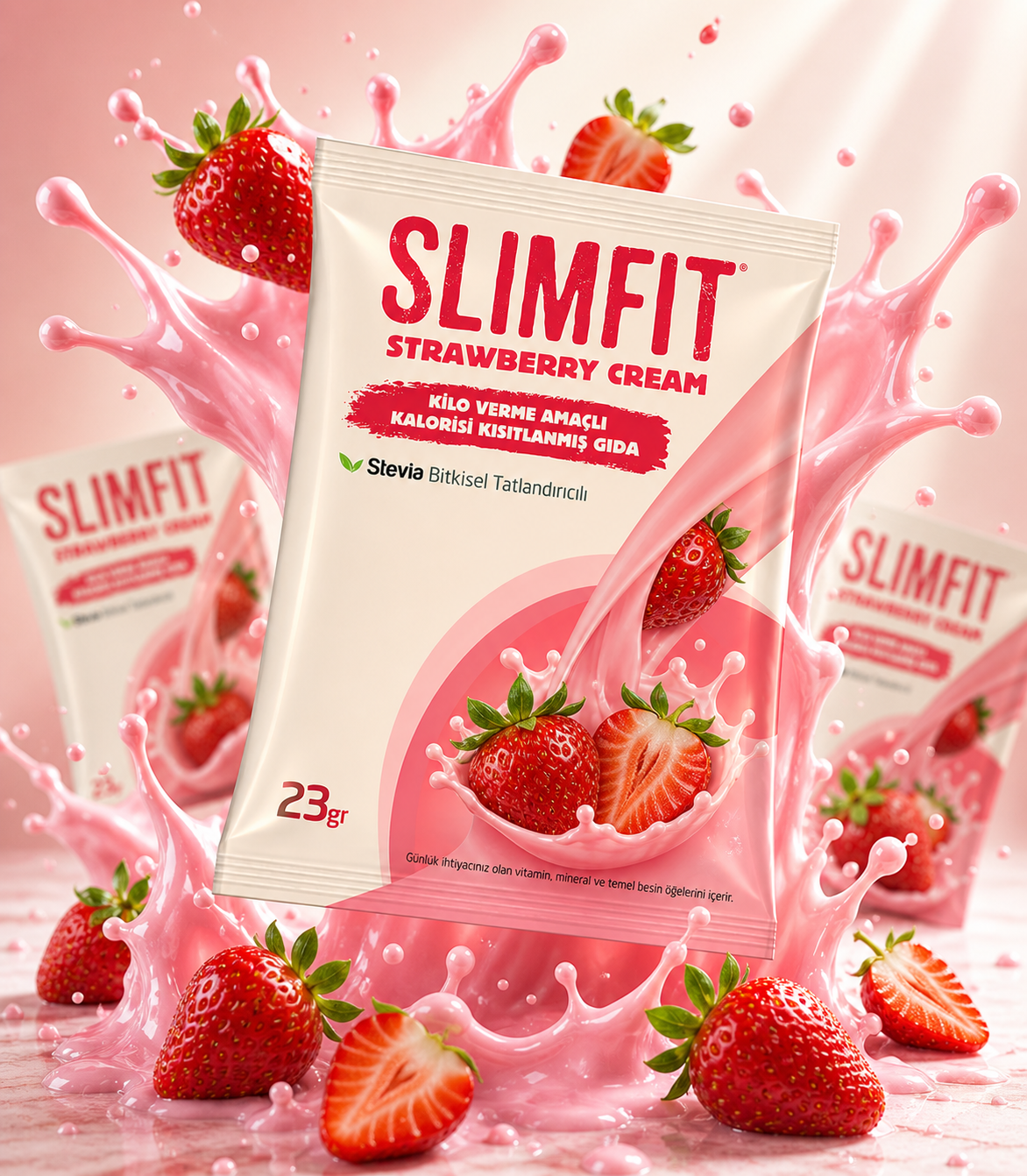 SLIMFIT Çilekli
